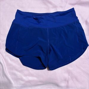 Lululemon Athletica Blue Athletic Shorts